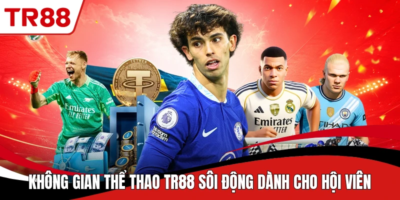 Không gian thể thao TR88 sôi động dành cho hội viên